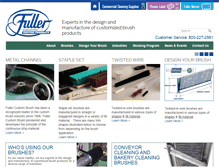 Tablet Screenshot of fullercustomproducts.com